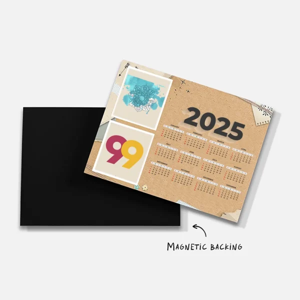 Grey Theme Desk Calendar - Image 3