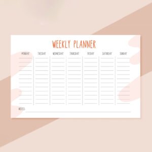 Weekly Planners