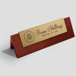Wooden Name Plates